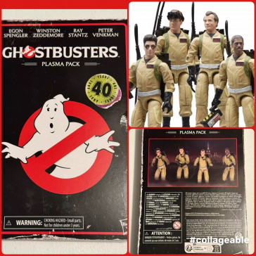 HASBRO - Ghostbusters Plasma Series Action Figure 4-Pack 40th Anniversary 10 cm