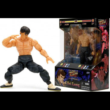 JADA - Ultra Street Fighter II: The Final Challengers Action Figure 1/12 Fei-Long 15 cm