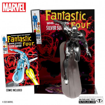McFARLANE - Marvel Collection 1:6 Silver Surfer (Fantastic Four 72) figure