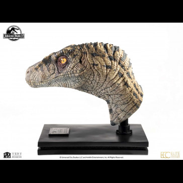 ELITE - Jurassic Park III Bust Female Velociraptor White Queen 75 cm
