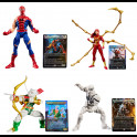 HASBRO - Marvel Legends Magic: The Gathering Action Figure Set di 4 (plus Exclusive Foil Card) 15 cm