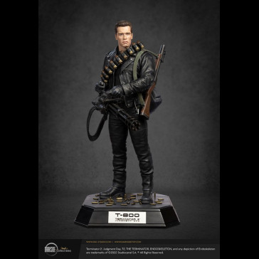 DARKSIDE COLLECTIBLES - Terminator 2 Judgement Day Statue 1/3 T-800 30th Anniversary Ultimate Signature Edition 69 cm