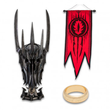 UNITED CUTLERY - Lord of the Rings Museum Collection Replica 1/1 War Helm of Sauron 76 cm
