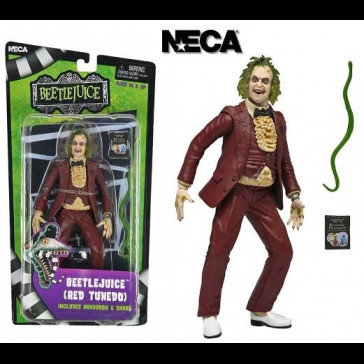 NECA - Beetlejuice 1988 Red Tuxedo A.Figure