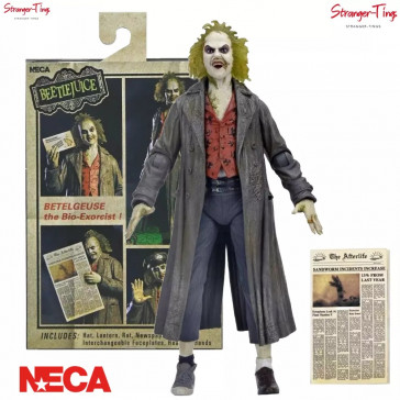 NECA - Beetlejuice 1988 Tour Guide Bio Exorcist Ultimate action figure
