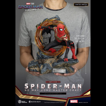 BEAST KINGDOM - Spider-Man: No Way Home Master Craft Statue The Integrated Spider-Man 31 cm