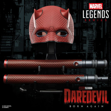 HASBRO - Daredevil: Born Again Premium Roleplay Mask and Billy Club