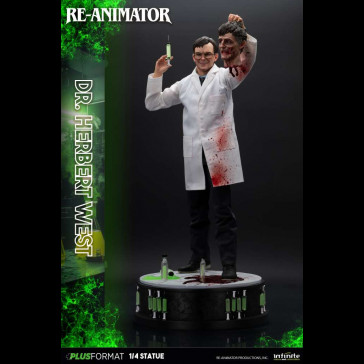 INFINITE STATUE - Re-Animator Dr. Herbert West 1/4 Plus Format Statua