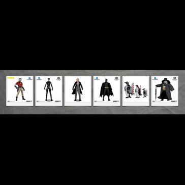 McFARLANE - Dc Theatrical DLX Batman Returns A.Figure Set di 6