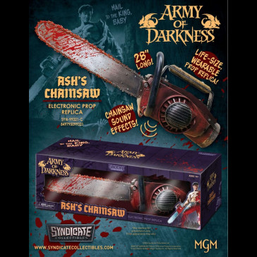 SYNDICATE - Army of Darkness Prop Replica 1/1 Ash's Chainsaw 71 cm