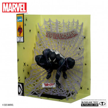 McFARLANE - Marvel Collection 1:6th Spider-Man (Spider-Man 1 Black Suit)