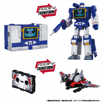 HASBRO - Transformers Takara Tomy Soundwave and Condor action figure HASBRO - Transformers Takara Tomy Soundwave and Condor action figure