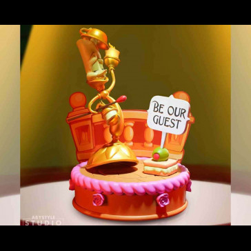 ABYSTYLE - Disney La Bella e la Bestia Lumiere super figure collection 1/10 statue