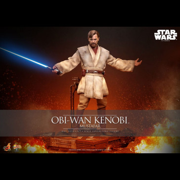 HOT TOYS - Star Wars: Episode III - Revenge of the Sith Movie Masterpiece Action Figure 1/6 Obi-Wan Kenobi (Mustafar) 31 cm HOT TOYS - Star Wars: Episode III - Revenge of the Sith Movie Masterpiece Action Figure 1/6 Obi-Wan Kenobi (Mustafar) 31 cm