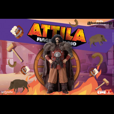 INFINITE STATUE - Diego Abatantuono Attila il Flagello di Dio cine-mini PVC INFINITE STATUE - Diego Abatantuono Attila il Flagello di Dio cine-mini PVC