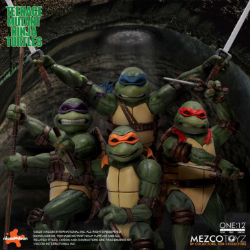 MEZCO - One 12 Collective Teenage Mutant Ninja Turtles 1990 Movie A.Figure