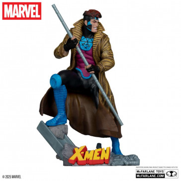 McFARLANE - Marvel Collection 1:10 WV6 Gambit (X-Men 1)
