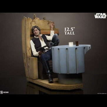 SIDESHOW - Star Wars Episode IV Mixed Media Premium Format Figure Han Solo: Sorry About the Mess 32 cm