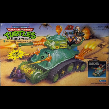 PLAYMATES - Teenage Mutant Ninja Turtles Vehicle Turtle Tank heo EU Exclusive 25 cm