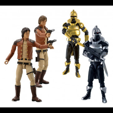 FACTORY ENTERTAINMENT - Battlestar Galactica 3.75 Inch Wave 1 Action Figure Set