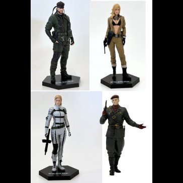 KONAMI - Set Completo Metal Gear Solid: Snake Eater PVC Figure 20 cm