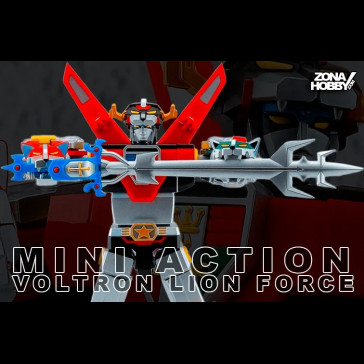 ACTION TOYS - Mini Action Voltron Lion Force