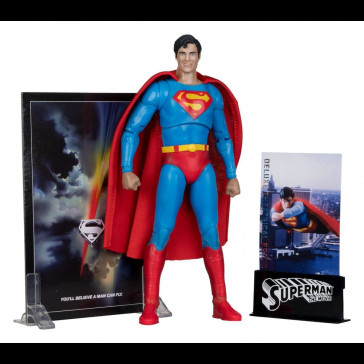 McFARLANE - Superman (1978) DC Multiverse Deluxe Theatrical Edition Action Figure Superman 19 cm