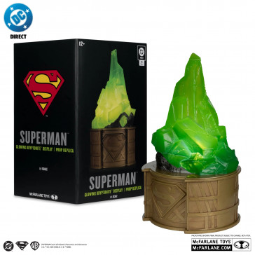 McFARLANE - Dc Direct Superman Kryptonite display 1:1 Scale Prop  Replica