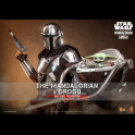 HOT TOYS DELUXE - Star Wars: The Mandalorian & Grogu Movie Masterpiece Action Figure 1/6 The Mandalorian and Grogu 31 cm