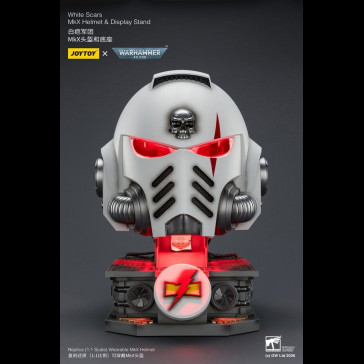 JOYTOY - Warhammer 40,000 Helmet with Display Stand White Scars MkX 44 cm
