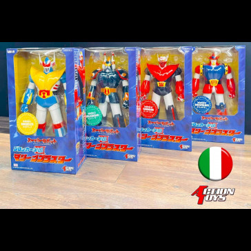ACTION TOYS - Astrorobot Contatto Ypsilon Super Robot Vynil Collection set di 4