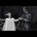 NECA - Universal Monsters 2-Pack Action Figure Bride of Frankenstein 90th Anniversary The Monster & His Mate (B&W) 18 cm