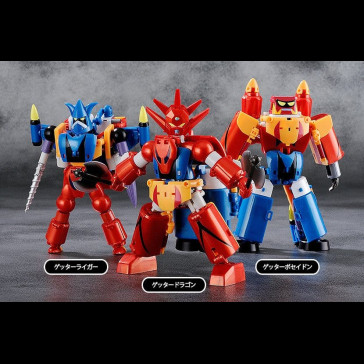 FREEING - Getter Robo G Action Figure 3-Pack Dynamic Change Getter Robo G 13 cm