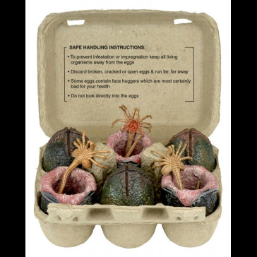 NECA - Aliens 6-Pack Accessory Pack Carton of Alien Eggs (40th Anniversary)