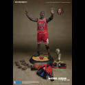 ENTERBAY - NBA Collection Real Masterpiece Actionfigur 1/6 Michael Jordan Series 2 (Road Jersey Edition) 33 cm