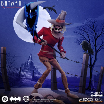 MEZCO - Batman: The Animated Series One:12 Collective Action Figure Scarecrow 17 cm