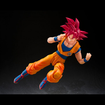 BANDAI - Dragon Ball Super Saiyan God Son Goku God Aura S.H.Figuarts