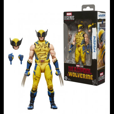 HASBRO - Deadpool & Wolverine Marvel Legends Action Figure Wolverine Sleeveless 15 cm