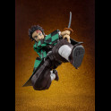 BANDAI - Demon Slayer: Kimetsu no Yaiba S.H. Figuarts Action Figure Tanjiro Kamado The Final Battle in the Infinity Castle 14 cm