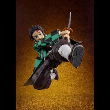 BANDAI - Demon Slayer: Kimetsu no Yaiba S.H. Figuarts Action Figure Tanjiro Kamado The Final Battle in the Infinity Castle 14 cm