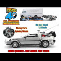 JADA TOYS - Back To The Future Part I 1982 Delorean 40th Anniversary 1/24 Die-cast Model Limited Edition