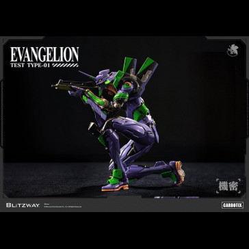 BLITZWAY - Evangelion Carbotix Action Figure Evangelion Unit-01 Test Type (Standard Ver.) 33 cm