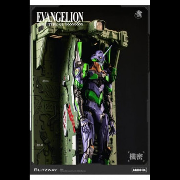 BLITZWAY DELUXE - Evangelion Carbotix Action Figure Evangelion Unit-01 Test Type 33 cm