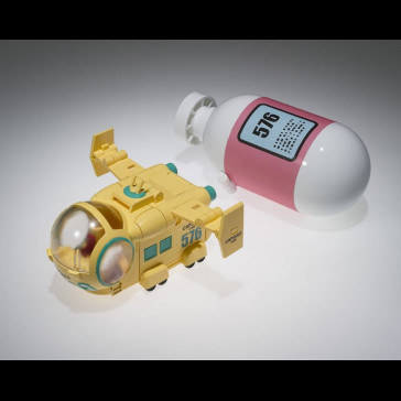 BANDAI - Dragon Ball Z Changearts Action Figure Hoi-Poi Capsule No. 576 Bulma's Airplane 8 cm