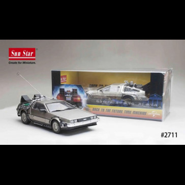 SUN STAR - DeLorean 1/18 Die Cast - Ritorno al Futuro