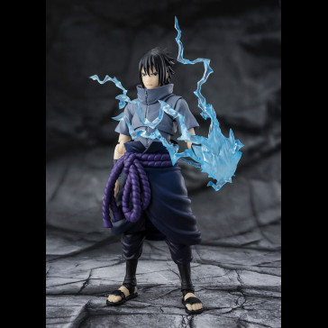 BANDAI - Naruto S.H.Figuarts Action Figure Sasuke Uchiha Solitary Shinobi 15 cm
