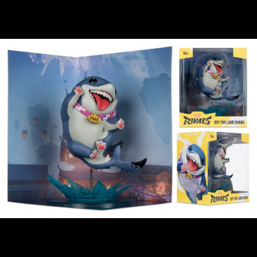 McFARLANE - Marvel Rivals Collection Gamerverse 1/10 Action Figure Jeff The Land Shark 20 cm