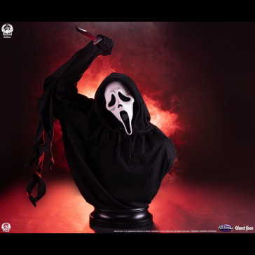 PCS COLLECTIBLES - Ghost Face Life-Size Bust Deluxe Edition 94 cm