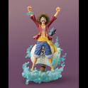BANDAI - One Piece Figuarts ZERO (STARTune) PVC Figure Monkey D. Luffy -Setting out for the New World- 25 cm