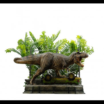 IRON STUDIOS - Jurassic Park Icons Statue T-Rex Breakout Set A 17 cm
